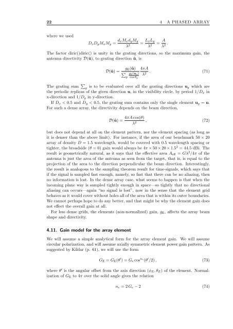 a Matlab package for phased array beam shape inspection
