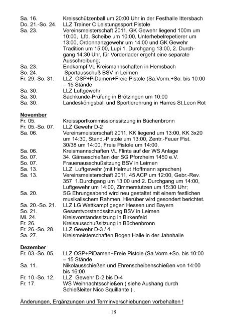 159 1/10 - SchÃ¼tzengesellschaft Pforzheim 1450 eV