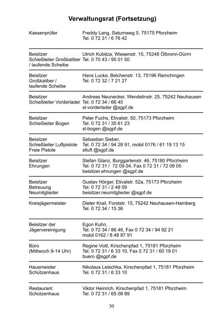 159 1/10 - SchÃ¼tzengesellschaft Pforzheim 1450 eV