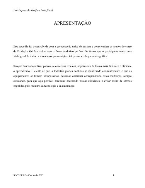 apostila tecnologia grafica.pdf - Sgrafico.com.br