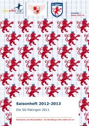 Saison 2012/13 - SG Ratingen 2011