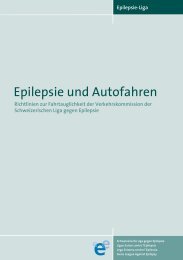 Epilepsie und Autofahren - Schweizerische Liga gegen Epilepsie