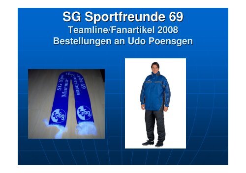 SG Sportfreunde 69 Veranstaltungen 2008