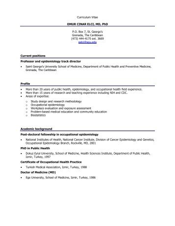 Resume mdphd