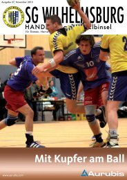 Ausgabe November - SG Wilhelmsburg - Handball