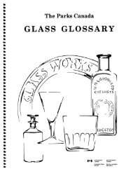 The Parks Canada Glass Glossary - Society for Historical Archaeology