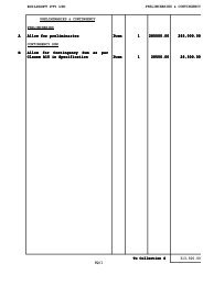 Bill of quantities - Shaastra