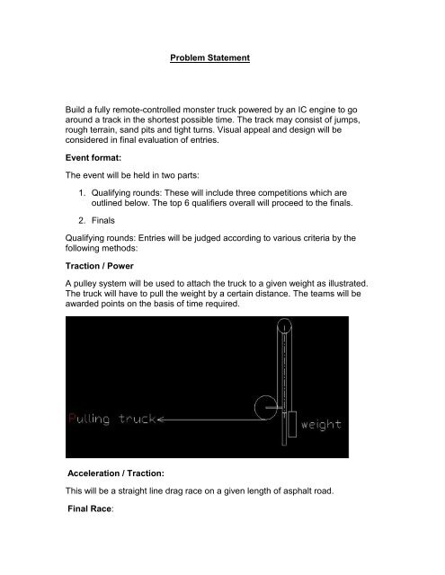 Problem Statement Build a fully remote-controlled ... - Shaastra