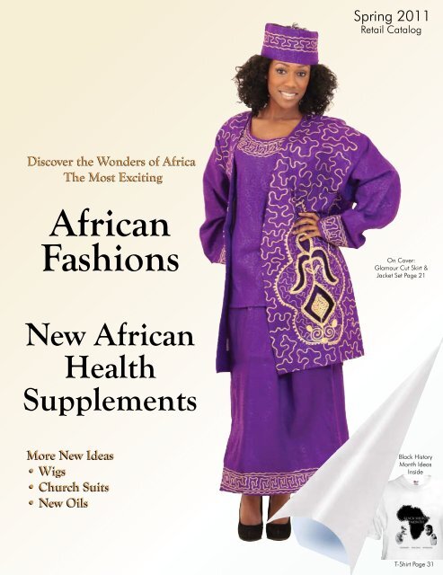 Spring 2011 Retail Catalog - Shades of Africa Ltd