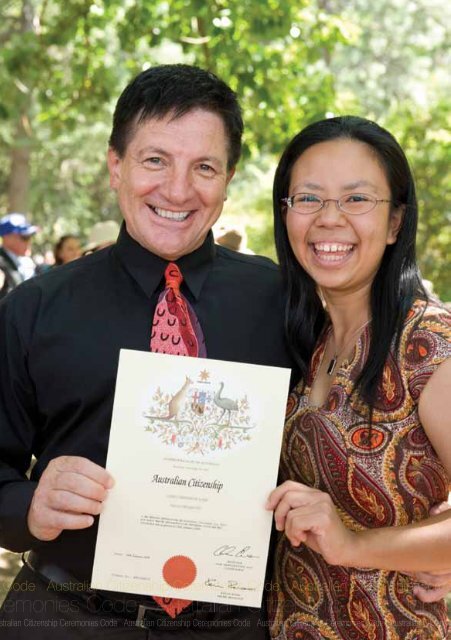 Australian Citizenship Ceremonies Code