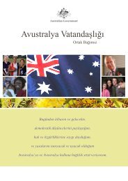 Avustralya VatandaÅlÄ±ÄÄ± - Ortak BaÄÄ±mÄ±z - Australian Citizenship