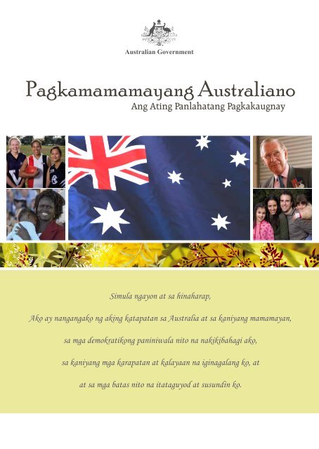 Pagkamamamayang Australiano - Australian Citizenship