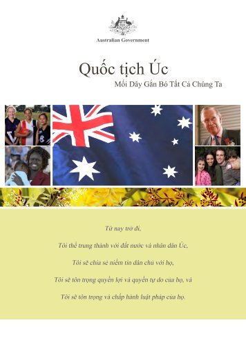 Australian Citizenship test book - Vietnamese