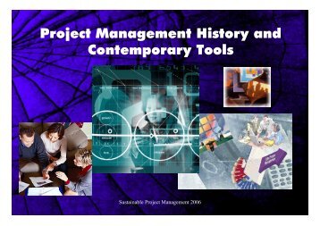 Project Management History and Contemporary Tools