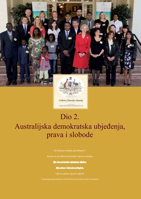 Australian Citizenship: Our Common Bond - Bosnian Translation