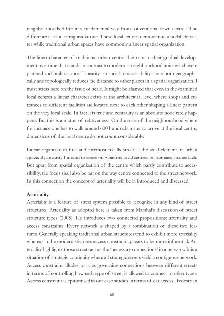 Accessibility and Street Layout Exploring spatial equity in