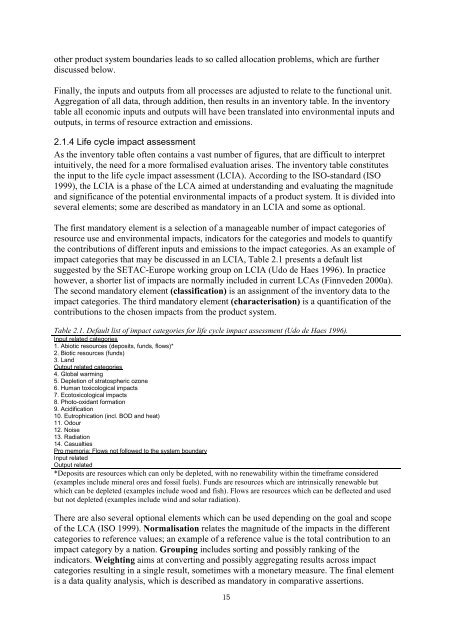 Life Cycle Assessments of Energy From Solid Waste (PDF)