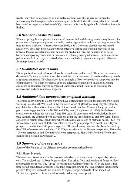 Life Cycle Assessments of Energy From Solid Waste (PDF)