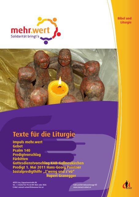 Texte für die Liturgie