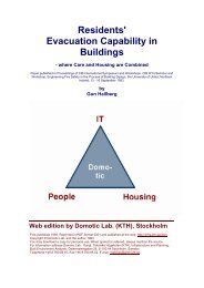 Residents' Evacuation Capability in Buildings