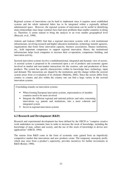 INNOVATION POLICY INSTRUMENTS