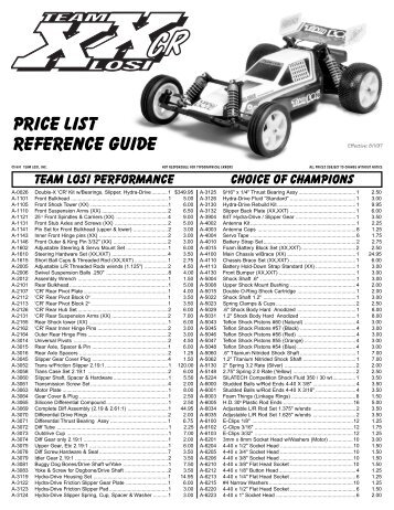 DoubleX-CR Exploded View - Petit RC