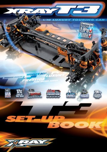 XRAY T3 Set-up Book - Petit RC