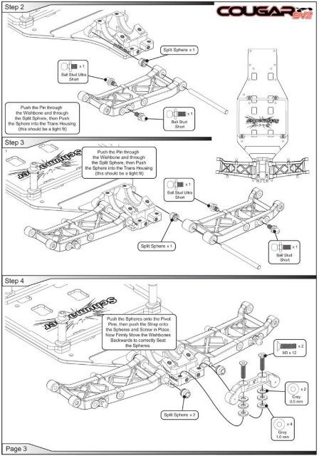 Instruction Manual - Schumacher Racing