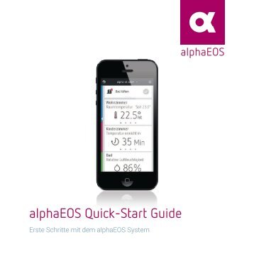 alphaEOS Quick-Start Guide