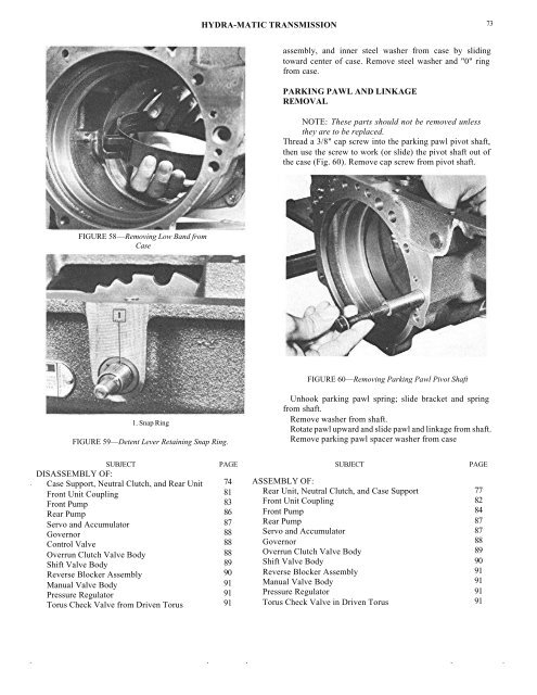 1956 AMC Hudson Technical Service Manual Supplement