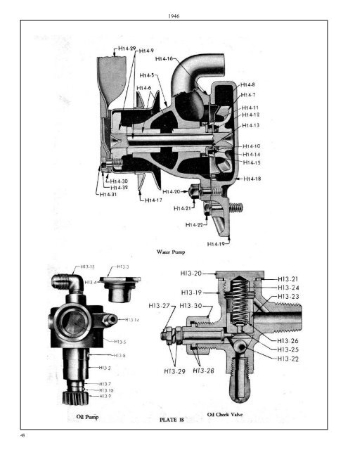 1946 Hudson Group Parts Book