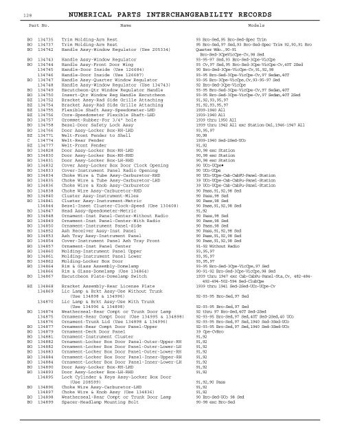 1927 - 1950 Hudson Interchange Manual - Hudson-Essex ...