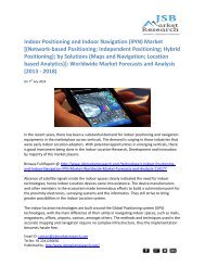 JSB Market Research: Indoor Positioning and Indoor Navigation (IPIN) Market