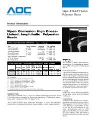 Technical Data Sheet - Revchem Composites