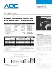 Technical Data Sheet - Revchem Composites