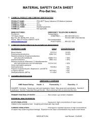 Download MSDS #2 - Revchem Composites