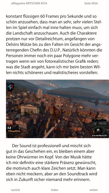 Inoffizielles PlayStation eMagazin KRYSCHEN #018