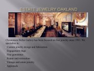 Estate Jewelry Oakland