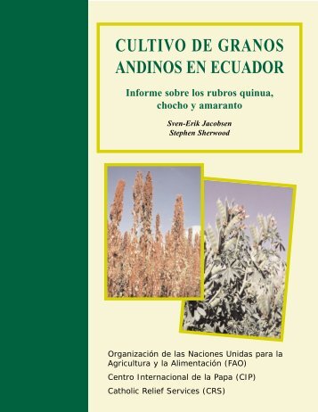 CULTIVO DE GRANOS ANDINOS EN ECUADOR - Share4Dev.info