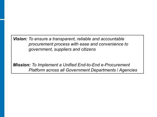 e-Procurement in Karnataka - Share4Dev.info