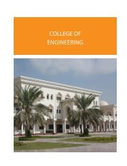 COLLEGE OF EnGinEErinG - University of Sharjah