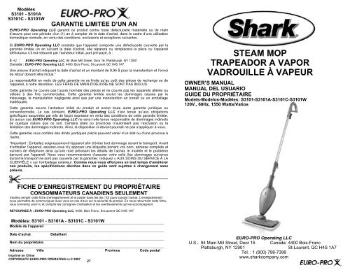 steam mop trapeador a vapor vadrouille Ã vapeur - Home Depot