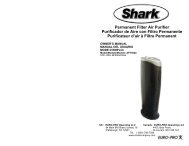 Permanent Filter Air Purifier Purificador de Aire con Filtro ... - Shark