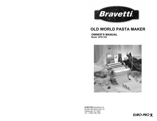 OLD WORLD PASTA MAKER - Shark