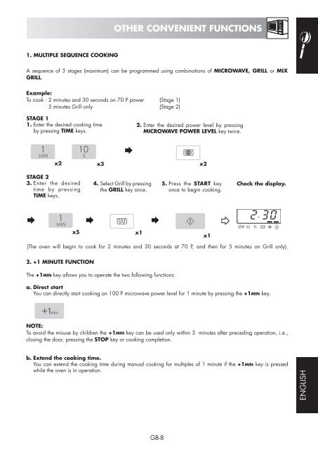 R-667-A Operation-Manual GB - Sharp