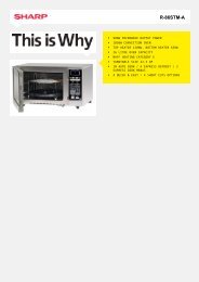 R-86STM-A-Microwave Household MWO - Sharp Electronics