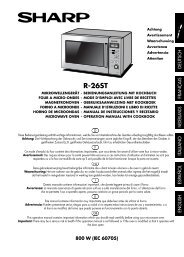 R-26ST Operation-Manual FR - Sharp