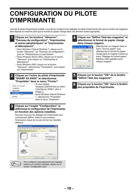 MX-NB11 Operation-Manual FR - Sharp