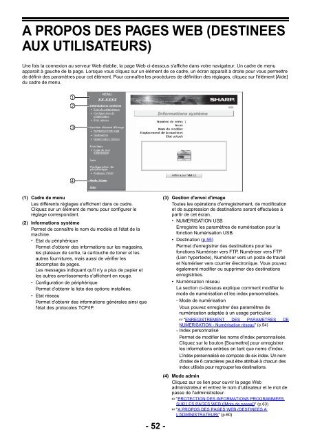 MX-NB11 Operation-Manual FR - Sharp