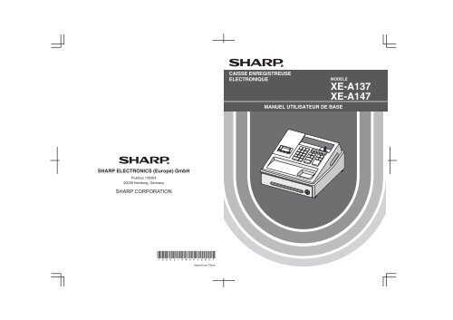 XE-A137/A147 Operation-Manual FR - Sharp